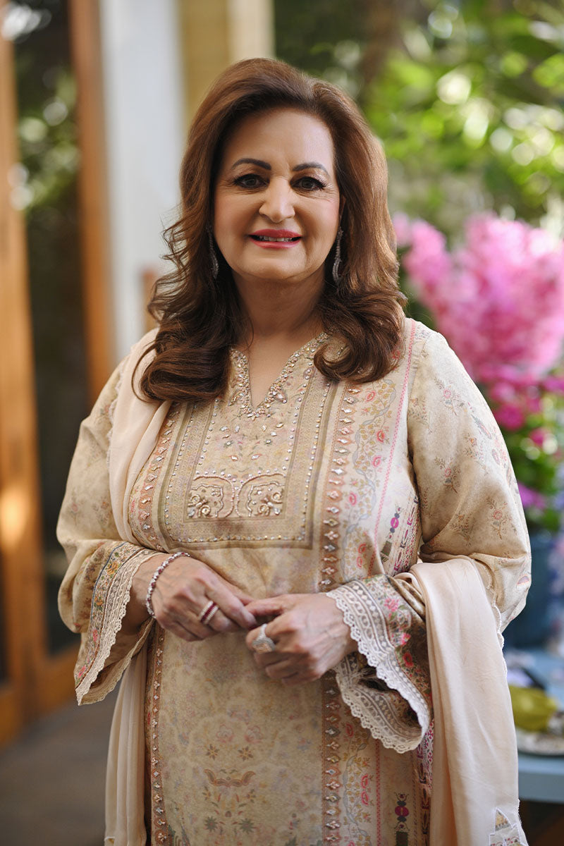 Sable Shirt and Dupatta