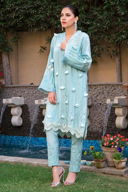 ICE BLUE TASSLES