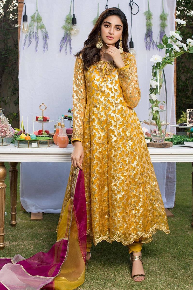 MUSTARD ANARKALI