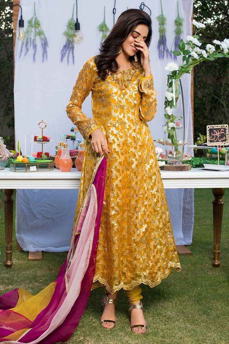 MUSTARD ANARKALI